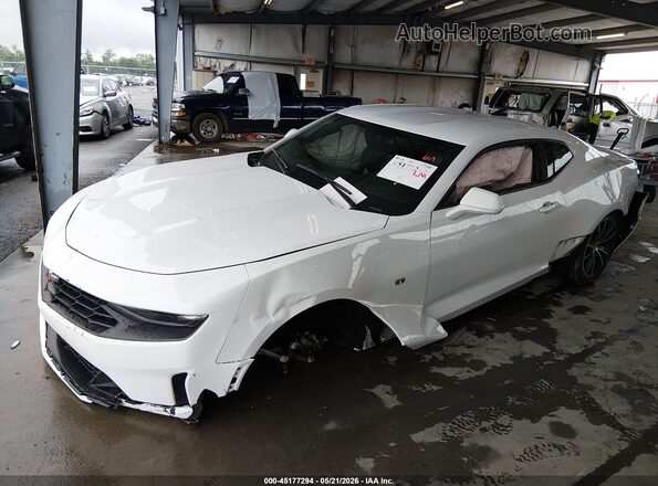 1G1FD1RX2K0129325 2019 CHEVROLET CAMARO White Передня ліва чверть