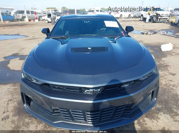 1G1FE1R71L0115592 2020 CHEVROLET CAMARO Blue Front view