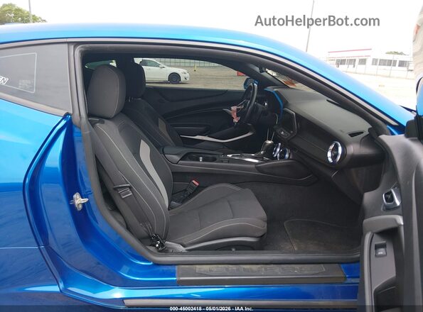 1G1FF1R72G0185122 2016 CHEVROLET CAMARO Blue Вид салону спереду
