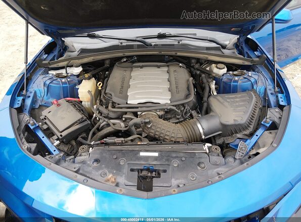 1G1FF1R72G0185122 2016 CHEVROLET CAMARO Blue Вид ззаду