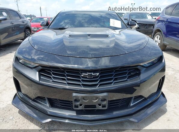 1G1FF1R72N0101300 2022 CHEVROLET CAMARO Black Вид задньої частини салону
