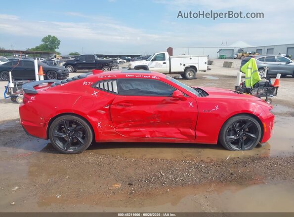 1G1FF1R72P0134753 2023 CHEVROLET CAMARO Red Rear interior view
