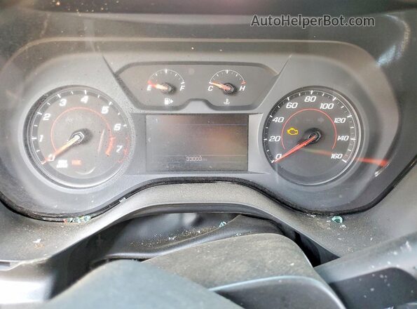 1G1FF1R76L0134927 2020 CHEVROLET CAMARO Белый Вид щитка приборов