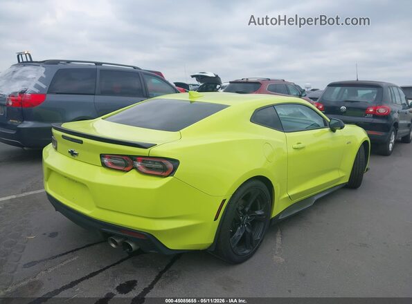1G1FF1R76M0130698 2021 CHEVROLET CAMARO Green 