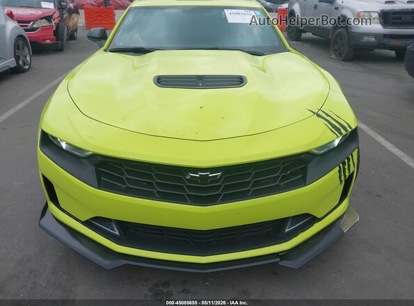 1G1FF1R76M0130698 2021 CHEVROLET CAMARO Green 