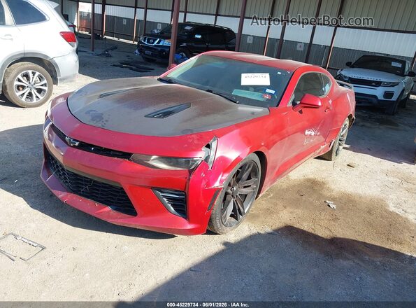 1G1FF1R77H0162484 2017 CHEVROLET CAMARO Red Передня ліва чверть