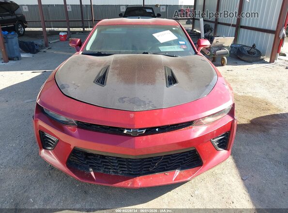 1G1FF1R77H0162484 2017 CHEVROLET CAMARO Red Вид щитка приладів