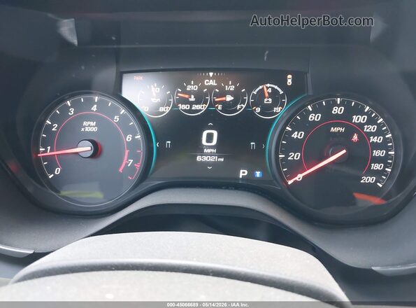 1G1FF3D70J0102586 2018 CHEVROLET CAMARO Silver Vista de los asientos traseros
