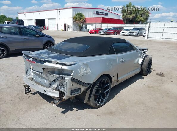 1G1FF3D70J0102586 2018 CHEVROLET CAMARO Silver 
