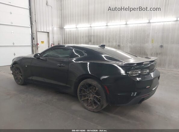 1G1FH1R73K0108326 2019 CHEVROLET CAMARO Black Trasero izquierdo