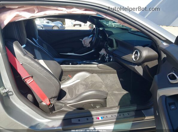 1G1FH1R74P0119231 2023 CHEVROLET CAMARO Gray Vista interior delantera