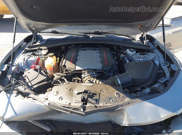1G1FH1R74P0119231 2023 CHEVROLET CAMARO Gray Vista trasera