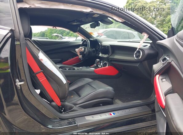 1G1FH1R75P0100641 2023 CHEVROLET CAMARO Black Front interior view