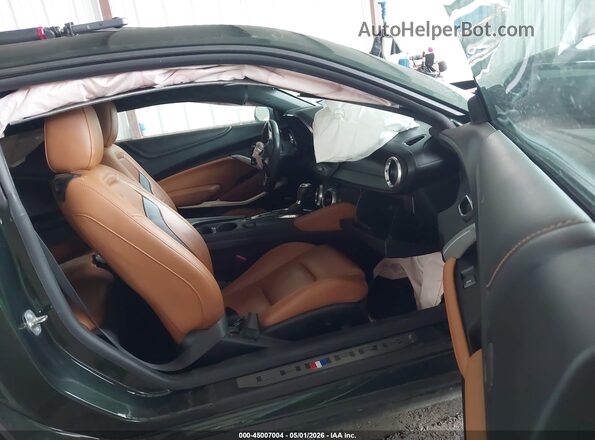 1G1FH1R79L0115041 2020 CHEVROLET CAMARO Green Front interior view
