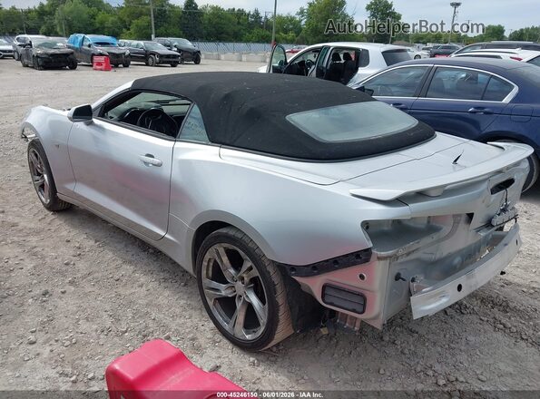 1G1FH3D73K0115313 2019 CHEVROLET CAMARO Silver უკანა მარცხენა