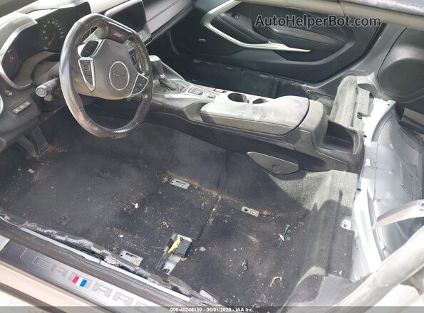 1G1FH3D73K0115313 2019 CHEVROLET CAMARO Silver სალონის 360-გრადუსიანი ხედი