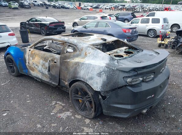 1G1FK1R64M0136700 2021 CHEVROLET CAMARO Blue Задня ліва чверть