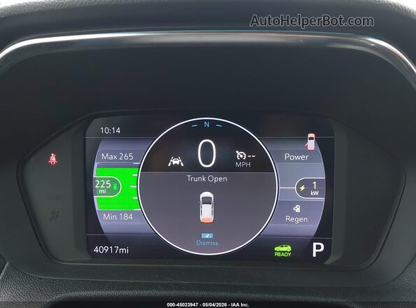 1G1FW6S01P4187673 2023 CHEVROLET BOLT White Հետևի նստատեղերի տեսք