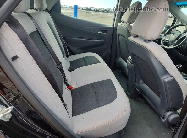 1G1FW6S06J4133597 2018 CHEVROLET BOLT Черный Вид задних сидений