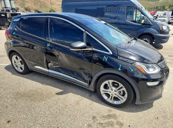 1G1FW6S08J4133813 2018 CHEVROLET BOLT Черный Передняя правая четверть