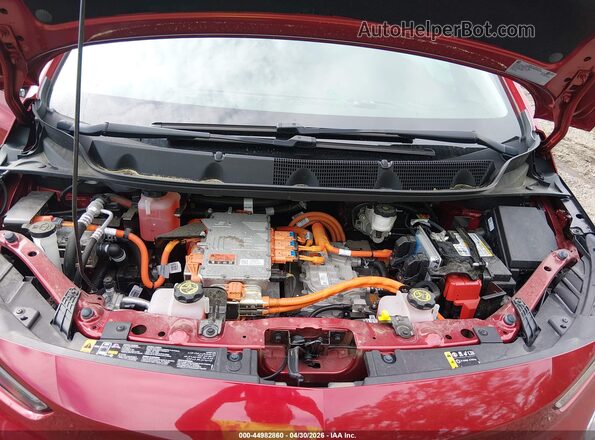 1G1FX6S00P4194577 2023 CHEVROLET BOLT Red Вид ззаду