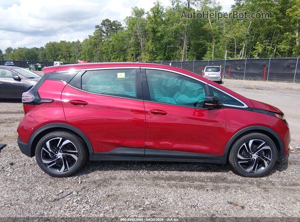 1G1FX6S00P4194577 2023 CHEVROLET BOLT Red Вид задньої частини салону