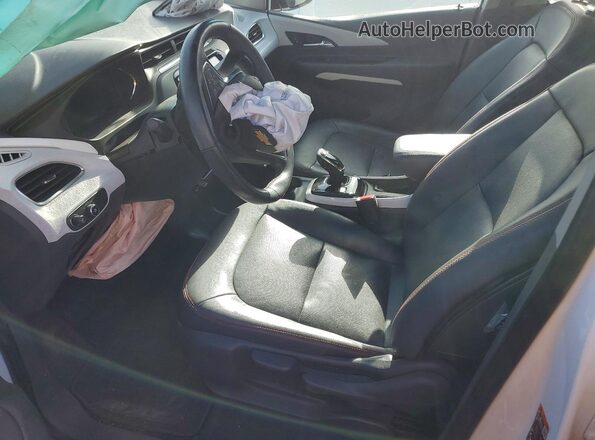 1G1FX6S09H4187130 2017 CHEVROLET BOLT White Vista interior delantera
