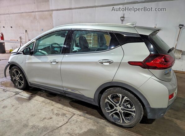 1G1FX6S0XJ4137469 2018 CHEVROLET BOLT Silver Trasero izquierdo