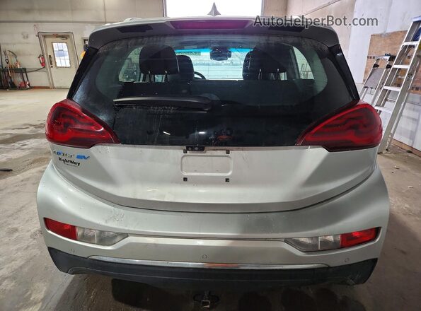 1G1FX6S0XJ4137469 2018 CHEVROLET BOLT Silver Vista trasera