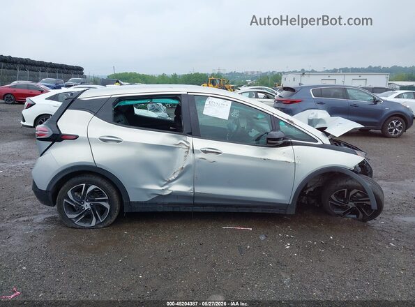 1G1FX6S0XP4132717 2023 CHEVROLET BOLT Silver Instrument cluster view