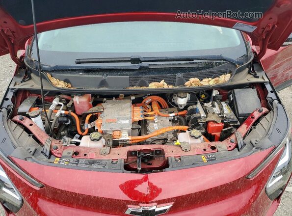 1G1FX6S0XP4200580 2023 CHEVROLET BOLT Burgundy Vista interior trasera