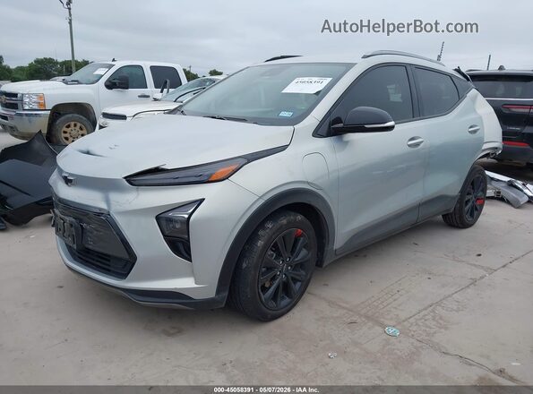 1G1FY6S06P4180843 2023 CHEVROLET BOLT Серебряный Передняя левая четверть