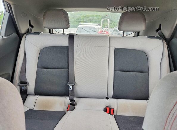 1G1FY6S07L4105367 2020 CHEVROLET BOLT Gray Widok tylnych siedzeń