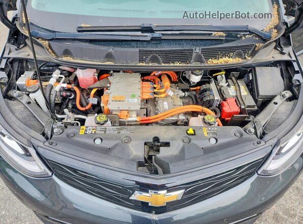 1G1FY6S07L4105367 2020 CHEVROLET BOLT Gray Widok komory silnika