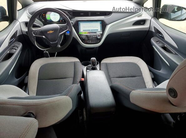 1G1FY6S0XM4108751 2021 CHEVROLET BOLT Gray Առջևի վահանակի տեսք