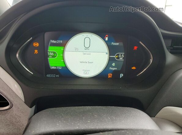 1G1FY6S0XM4108751 2021 CHEVROLET BOLT Gray Սարքավորումների վահանակի տեսք