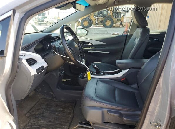 1G1FZ6S07M4100541 2021 CHEVROLET BOLT Серый Вид салона спереди