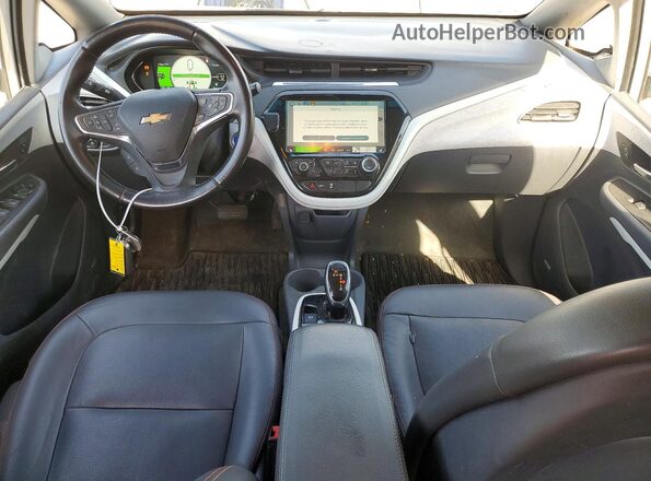 1G1FZ6S07M4100541 2021 CHEVROLET BOLT Серый Вид панели приборов