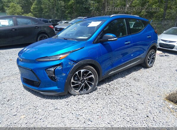 1G1FZ6S08P4136954 2023 CHEVROLET BOLT Blue Առջևի ձախ երեք քառորդ տեսարան