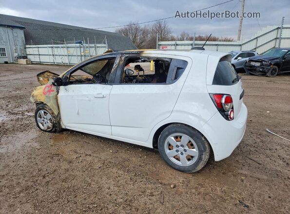 1G1JA6SH2G4155748 2016 CHEVROLET SONIC White Trasero izquierdo