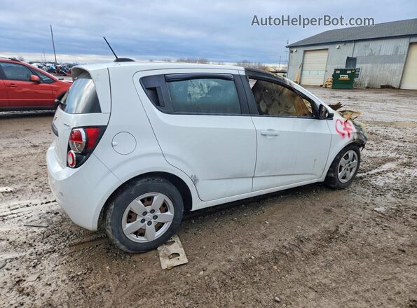 1G1JA6SH2G4155748 2016 CHEVROLET SONIC White Trasero derecho