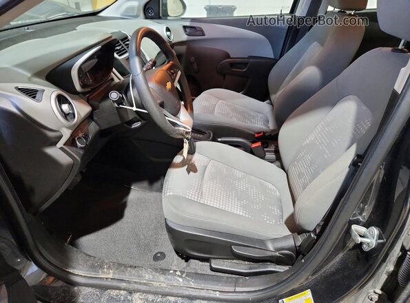 1G1JB5SB9L4137440 2020 CHEVROLET SONIC Серый Вид салона спереди