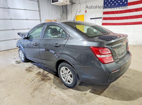 1G1JB5SB9L4137440 2020 CHEVROLET SONIC Серый Задняя левая четверть