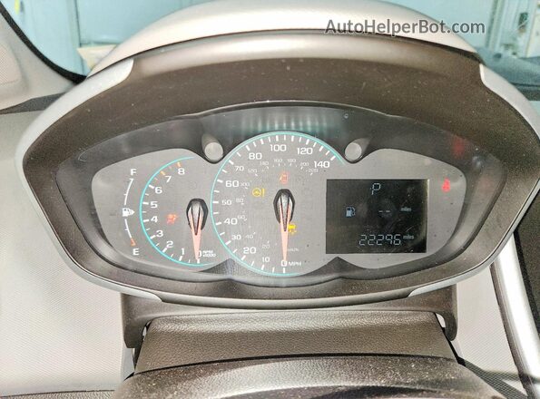 1G1JB5SB9L4137440 2020 CHEVROLET SONIC Серый Вид щитка приборов