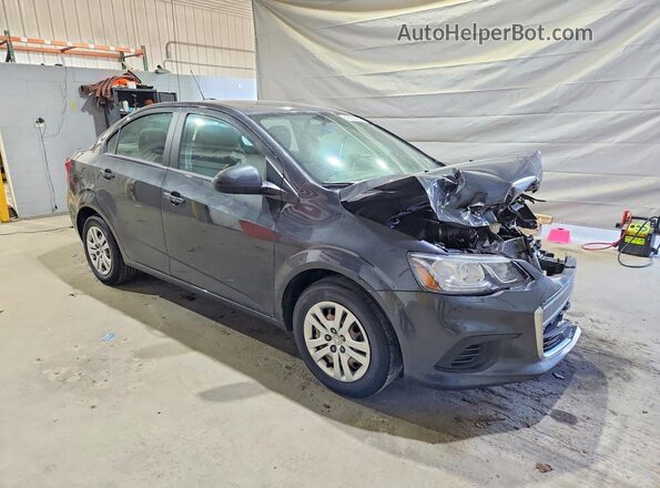 1G1JB5SB9L4137440 2020 CHEVROLET SONIC Серый Передняя правая четверть