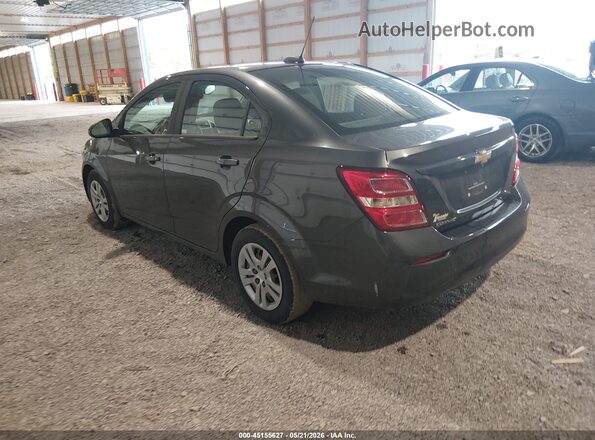 1G1JB5SG2H4164174 2017 CHEVROLET SONIC Gray Задня ліва чверть