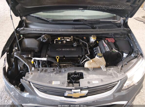 1G1JB5SG2H4164174 2017 CHEVROLET SONIC Gray Вид ззаду