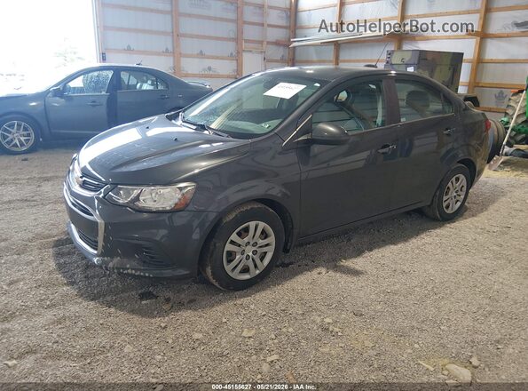 1G1JB5SG2H4164174 2017 CHEVROLET SONIC Gray Передня ліва чверть