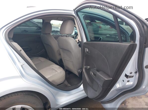1G1JB5SH3J4103527 2018 CHEVROLET SONIC Silver VIN sticker view