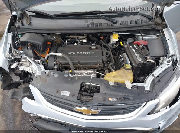 1G1JB5SH3J4103527 2018 CHEVROLET SONIC Silver Rear view